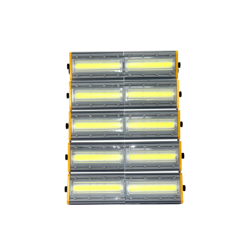 Refletor LED Linear Duplo Holofote 1000W Branco Frio 6500K IP68 — A&M Materiais