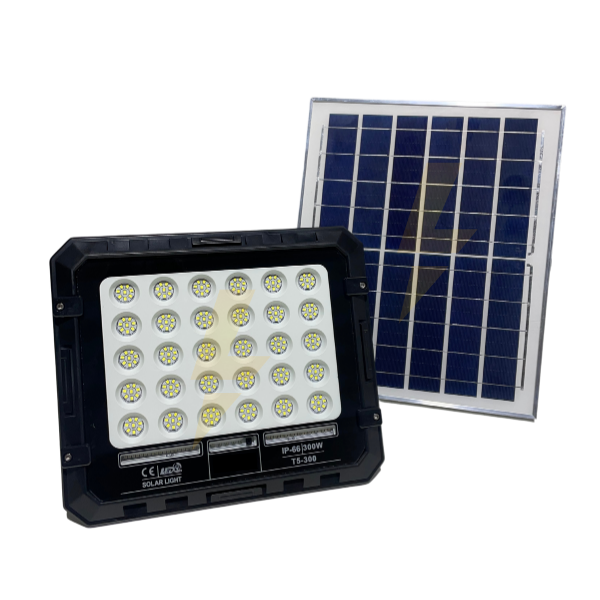 Refletor 150W LED SMD Solar IP67 com Controle Remoto — A&M Materiais