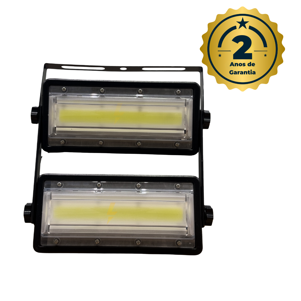 Refletor LED Modular Linear PRO 200W IP68 Branco Frio 6500K — A&M Materiais