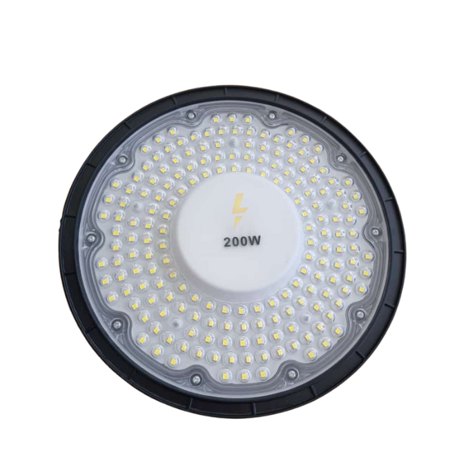 Luminária LED 200W Industrial High Bay UFO Slim — A&M Materiais