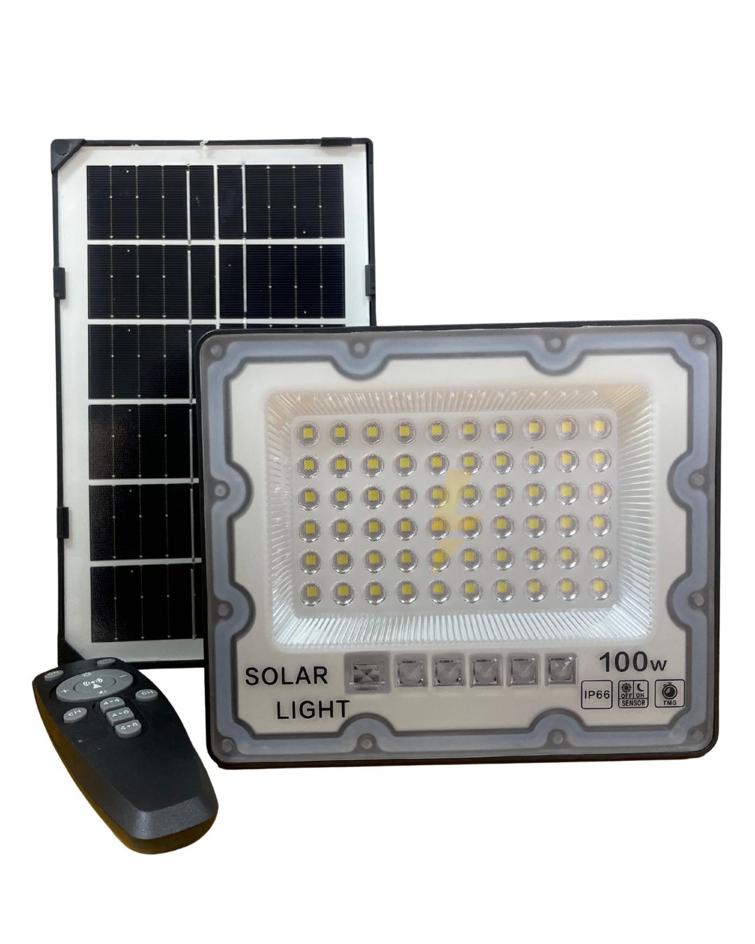 Refletor Solar de LED 100W Super Holofote 6500K IP67 — A&M Materiais