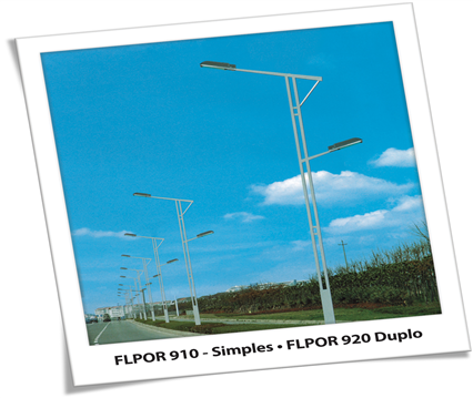 Poste ornamental teleconico FLPOR910/920 — A&M Materiais