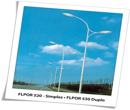 Poste ornamental teleconico FLPOR530 — A&M Materiais