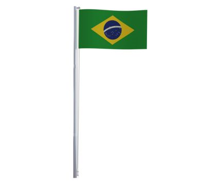 Poste Mastro Bandeira Engastado — A&M Materiais