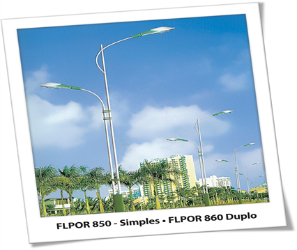 Poste ornamental teleconico FLPOR850/860 — A&M Materiais